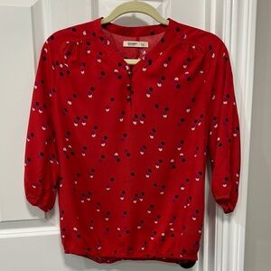Red Polka Dot Shirt